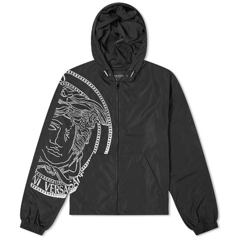 versace medusa windbreaker|Versace jackets for men.